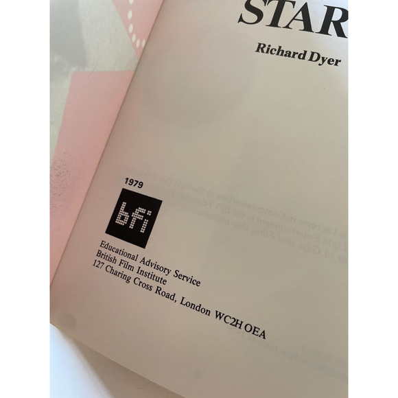 Stars by Richard Dyer, Paperback 1979, BFI Publishing - Highlighted - Picture 4 of 6